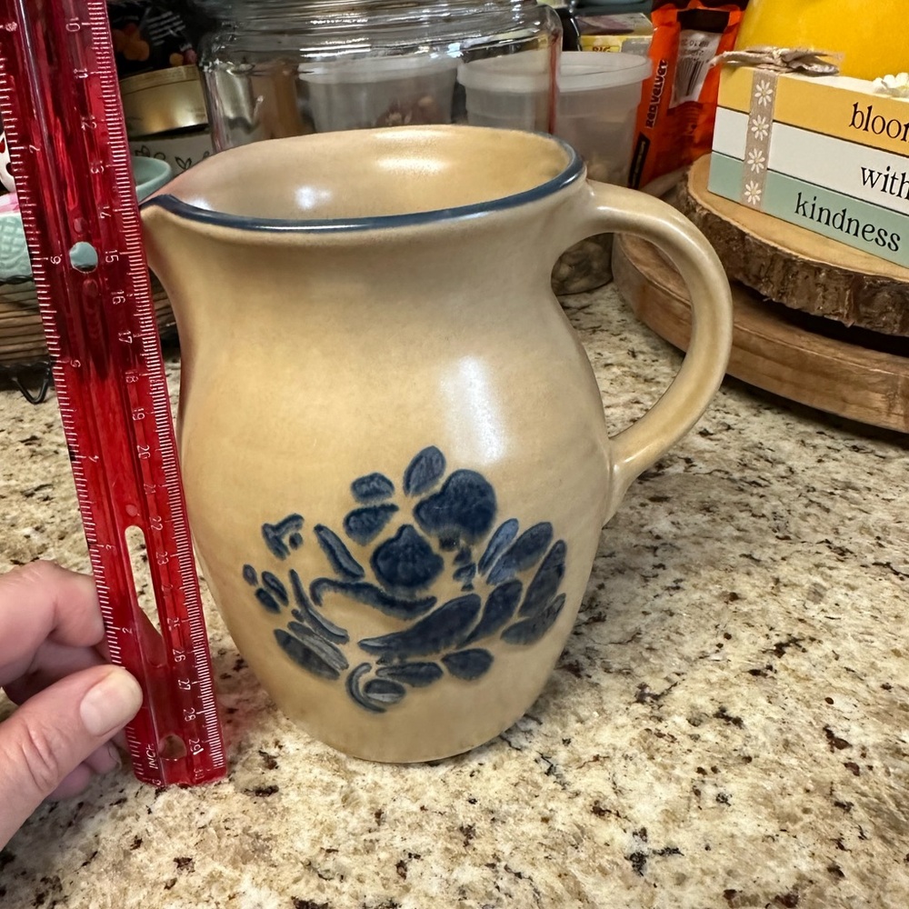 Pfaltzgraff  pitcher Folk art pattern